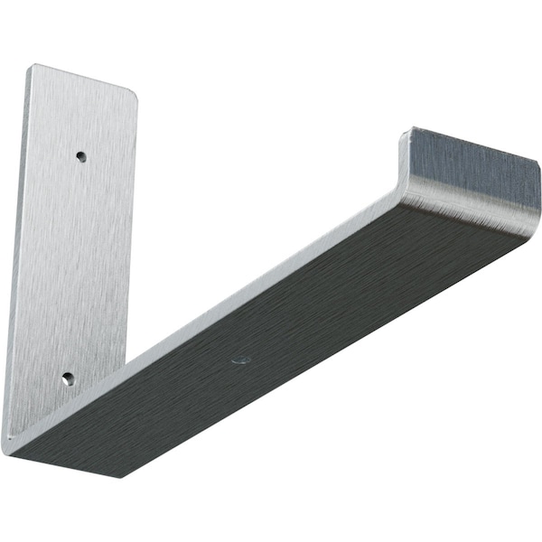 Ekena Millwork Steel Hanging Shelf Bracket, Unfinished 2"W x 12"D x 7"H BKTM02X12X07HSCRS - main